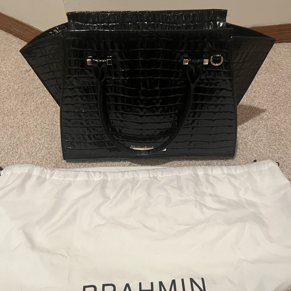Brahmin Black La Scala Priscilla